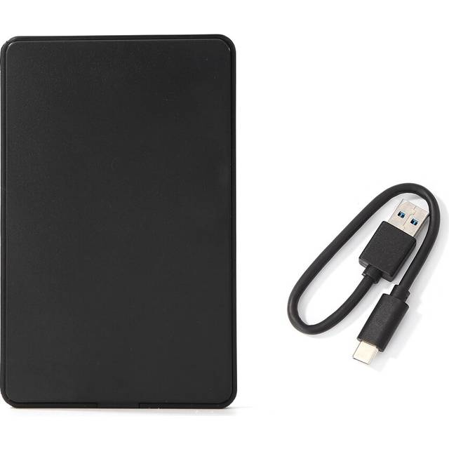 Vktech hdd-fodral 2.5 tum typ c usb 3.1 to sata 3 extern hårddiskhölje typ -c 6 gbps hårddiskbox för 2.5 " 8tb hdd ssd - Typ c till usb 3.1