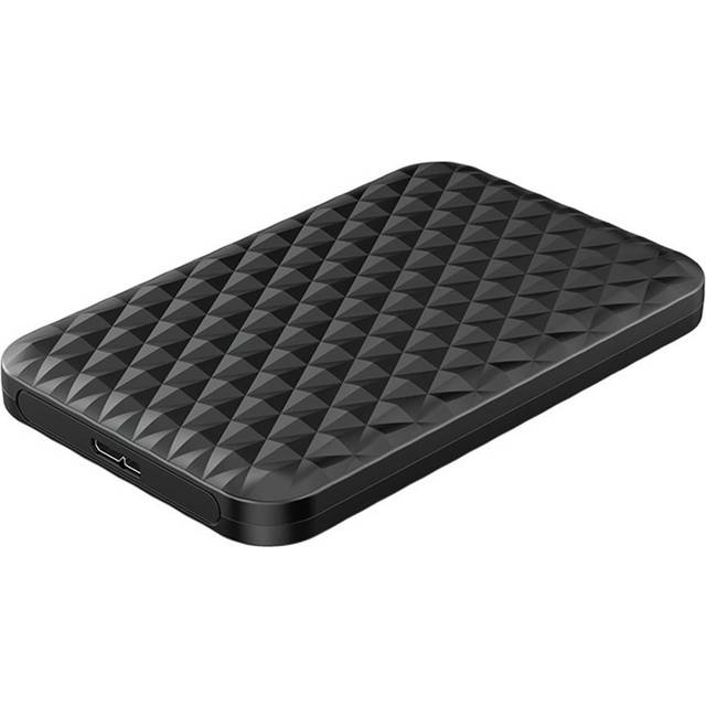 Orico 2520 u 3 2.5 tums hdd-fodral sata 3.0 to usb 3.0 5 gbps 4tb hdd ssd-kapslingsstöd uasp hd extern hårddiskbox - Svart