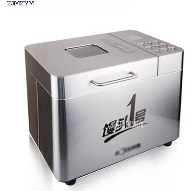 RTBR-208 Automatic Multifunction Bread Maker Intelligent  Bread baking Machine Breadmaker Cooking Tools 550w Stainless Steel