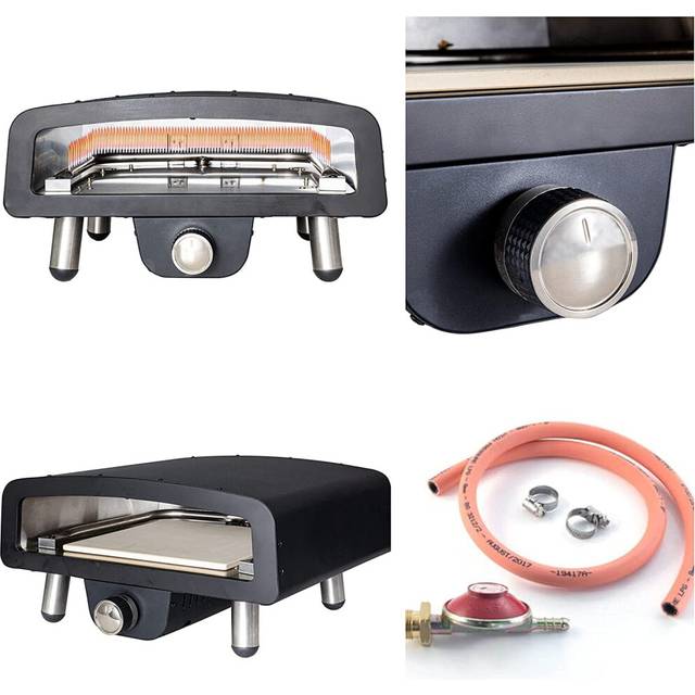 Gas Fired Pizza Oven Outdoor Portable For Authentic Stone Baked Pizzas