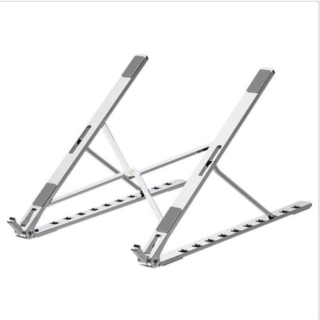 Laptop Stand Rack X Style Adjustable Foldable Aluminum Alloy Office Desktop Notebook Holder Desk For 7-15 Inch Macbook Pro Air