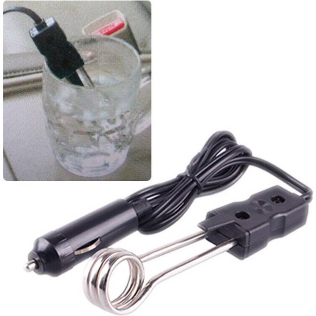 New Mini Electric Car Water Heater 12V Boiler Hot Water Coffee Immersion Travel Portable Instant Hot Water Heaters EU UK Plug