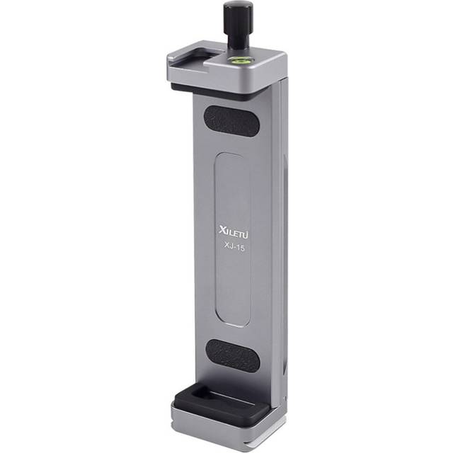 XJ-15 Universal Aluminum Alloy Tablet Phone Stand Holder Clip Tripod Adjustable Bracket For Mobile Phones Ipro Tablets 12.9in