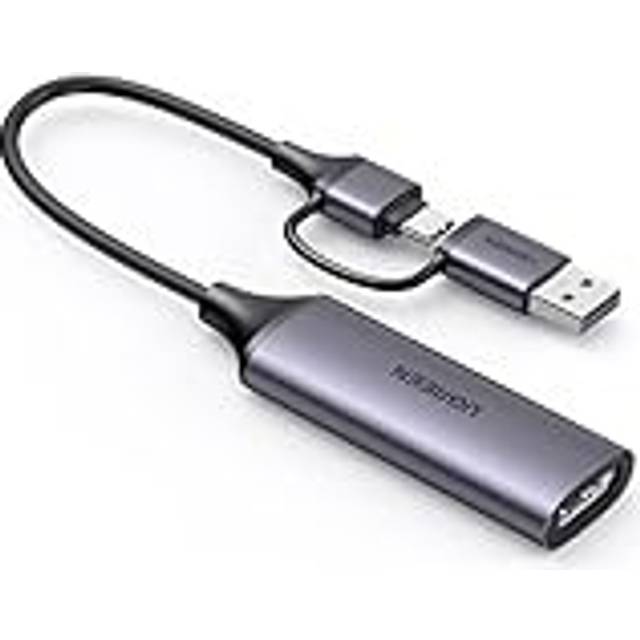 Video Capture Card HDMI to USB C Streaming Device 1080P 60FPS Capture 4K Input Audio Game Recording Compatible with Switch PS5 PS4 Xbox TV Stick DSLR