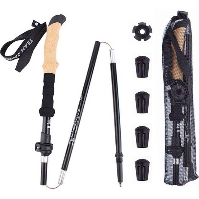 Ultralight Adjustable Walking Sticks Telescopic Trekking Hiking Poles Climbing Skiing  Trekking Collapsible Pole