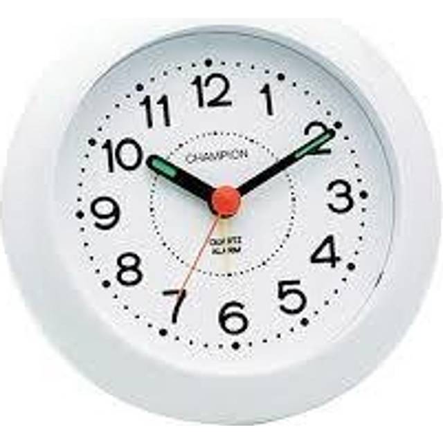 Champion Analog Round Shape luminous hands Alarm Clock QA16W
