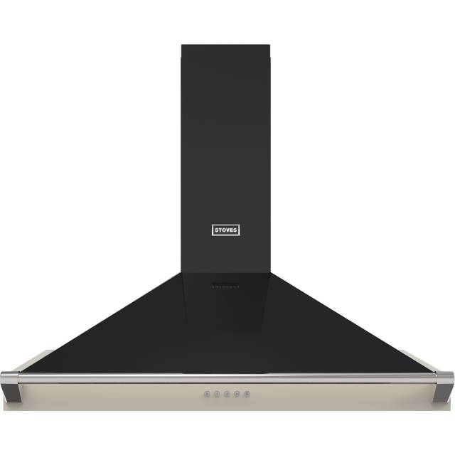 Stoves Richmond 110PYR Pyramid 110cm Chimney Cooker Hood - Cream