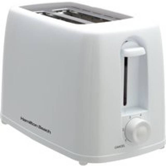 Essential 2-Slice Plastic Toaster White - White
