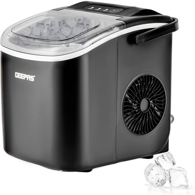 12kg Ice Cube Maker with Scoop & Removable Basket