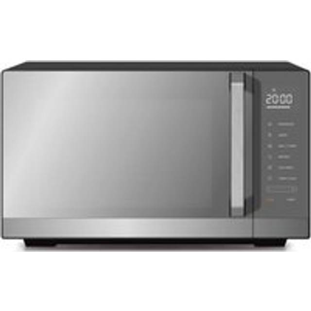 TOWER AirWave Pro 2-in-1 Air Fryer and Microwave, Black
