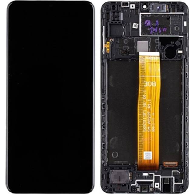 Samsung Galaxy A12 LCD Display GH82-24490A - Svart