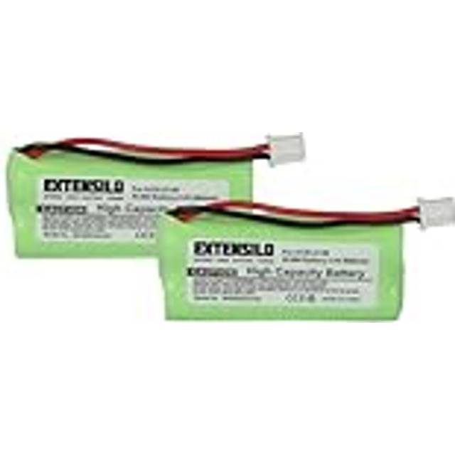 2x Battery compatible with Siemens Gigaset AL110, AL110 Duo, AL110 Trio, AL110a, AL110a Duo, AL110a Trio Wireless Landline Phone (700mAh, 2.4 v,