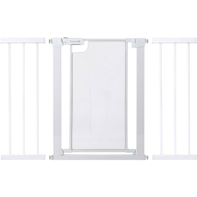 Callowesse Metal Mesh Safety Gate Bundle - Glacial White (104-111cm)
