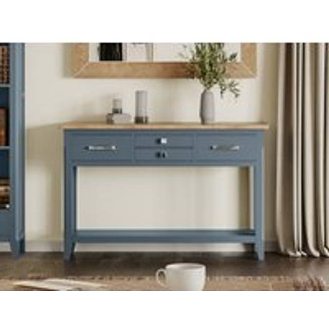 Molly and Milo London Cobalt Crest Collection - Console Table, Blue