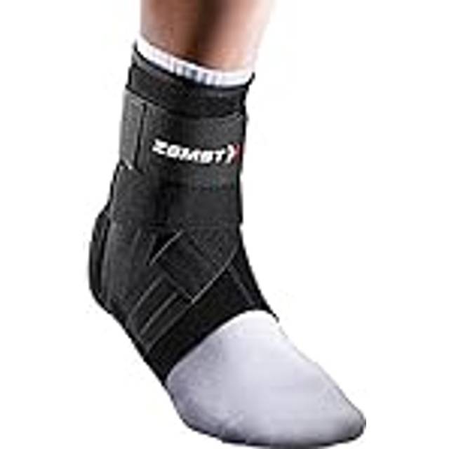 Zamst A1 ankelbandage justerbart mot böjning vid tung stukning kronisk instabilitet (vänster – S) – perfekt för sport – bandage fotled män och kvinnor – anatomisk passform