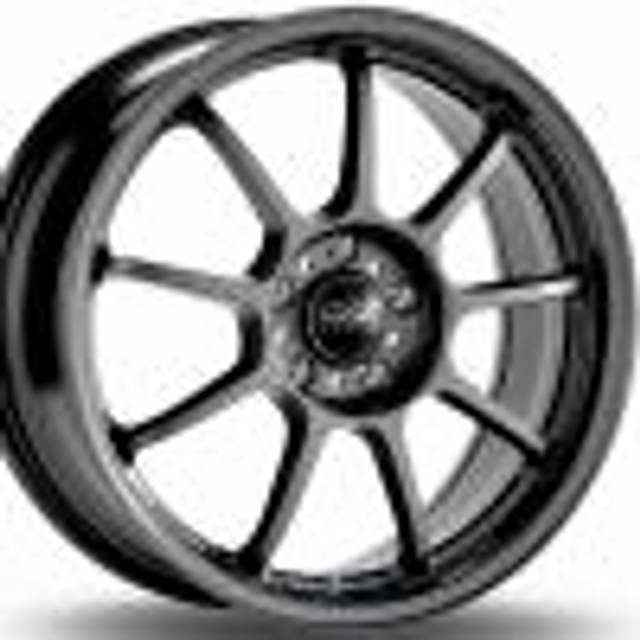 OZ Racing I-TECH Alleggerita HLT Alloy Wheels in Matt Graphite Silver Set of 4 - 18x9 Inch ET43 5x130 PCD 71.6mm Centre Bore Matt Graphite Silver, Silver