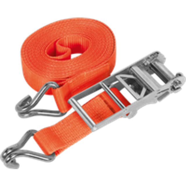 Ratchet Strap 75mm x 8m Polyester Webbing 10000kg Breaking Strength