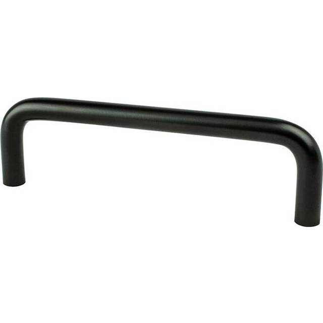 4 in. Advantage Center to Center Cabinet Wire Pull, Matte Black