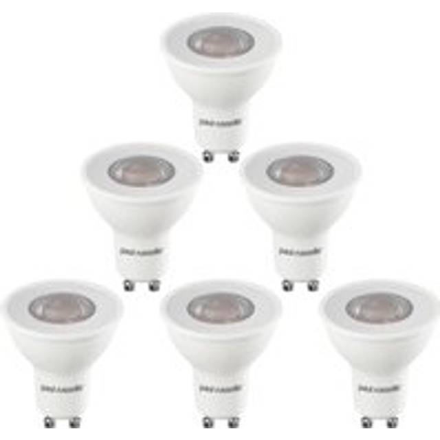 paul russells GU10 LED Bulbs, 4W 345lumens, 50Watt Equivalent Halogen GU10 Spotlight Bulbs Replacement, 36? Narrow Beam, Bright Daylight 6500K, No
