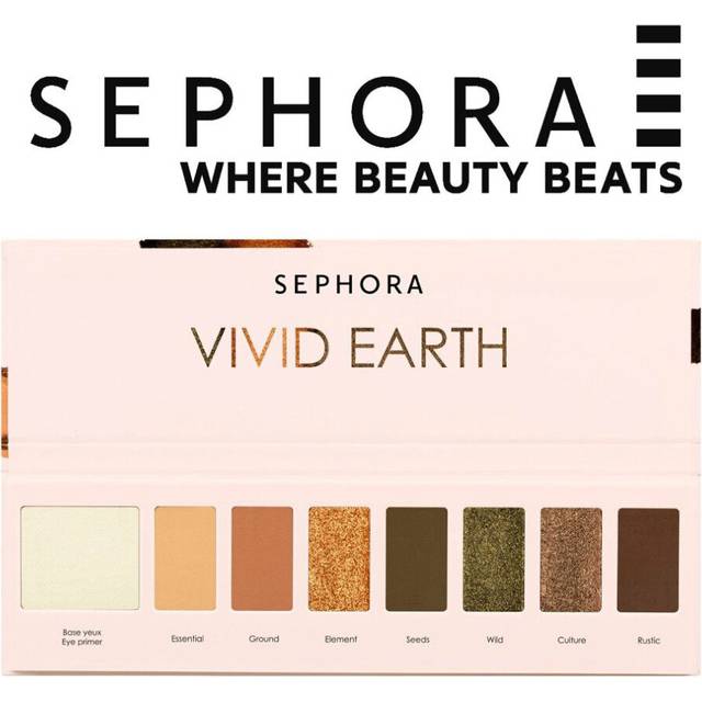 SEPHORA COLLECTION Vivid Earth Eyeshadow Palette Slim Wild Nature