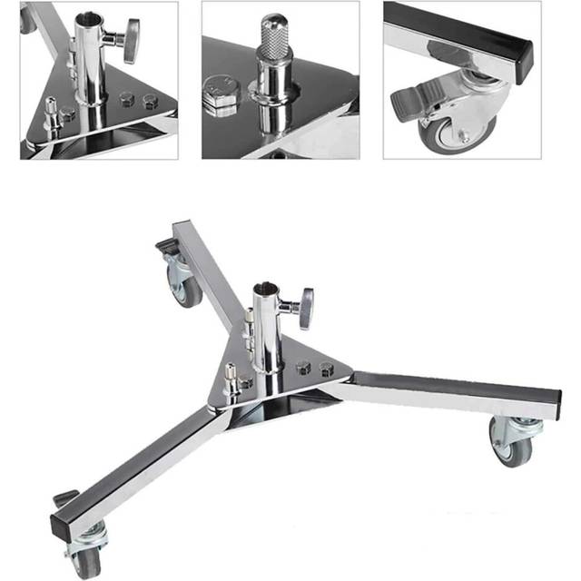 Super Heavy Duty C Stand Dolly Castor Wheel Base