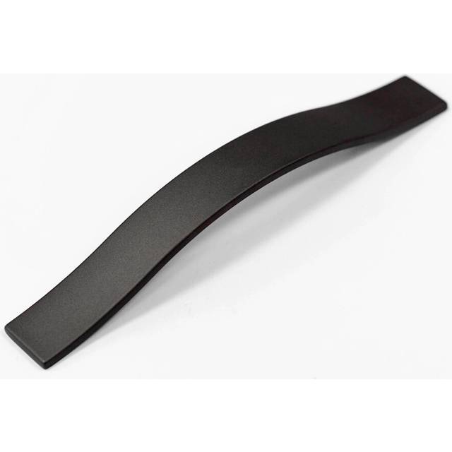 160mm Dark Grey Titanium Curved Strap Handle