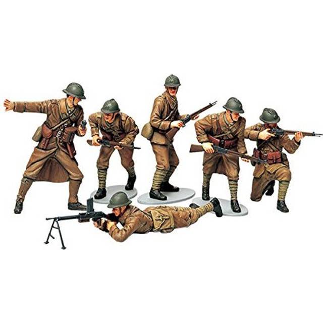 Tamiya Military Kit 1: 35Â300035288ÂâÂWWII Figures Set French Infantry (6)