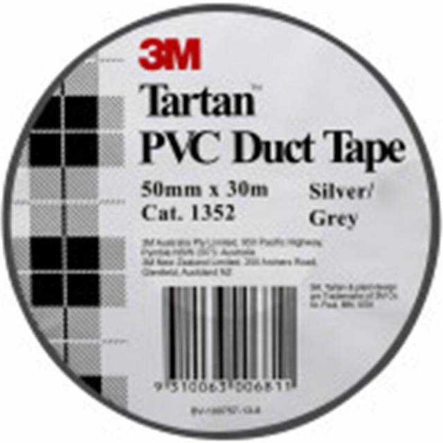 3M Tartan Silver/Grey Duct Tape (50mmx30m)