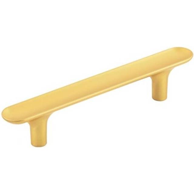 Belwith BWH078779 BGB 96 mm Center-Center Pull, Brushed Gold Brass