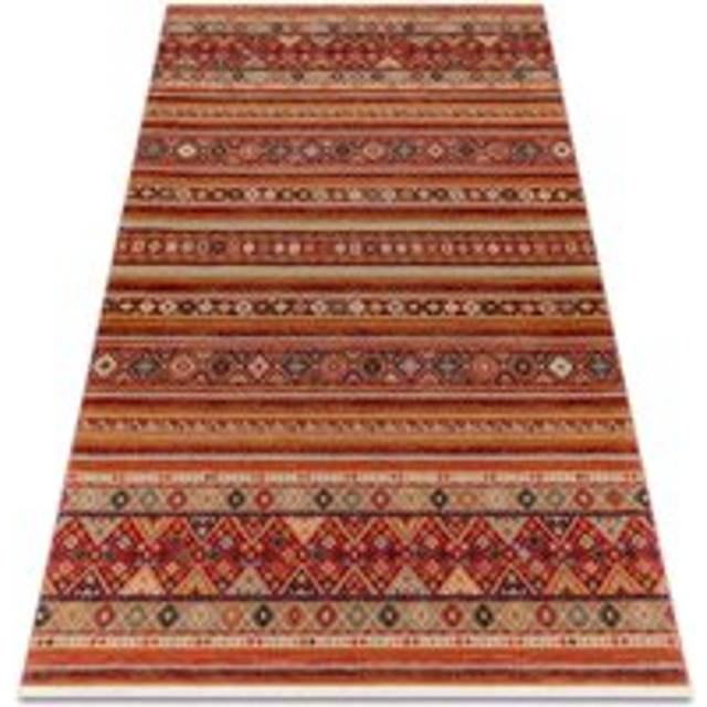 Rugsx - Carpet Wool keshan fringe, oriental 7685/53578 terracotta orange 160x230 cm