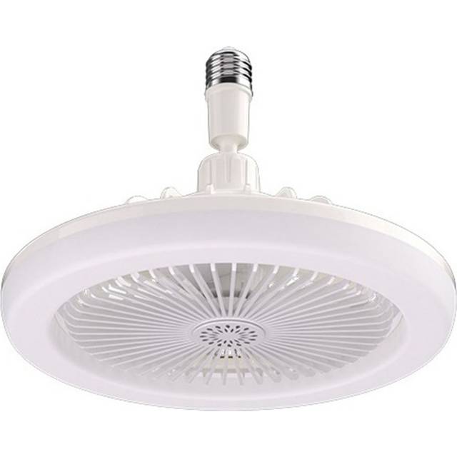 Ceiling Fans with Remote Control and Light Lamp Fan E27 Converter Base Smart Silent Ceiling Fans for Bedroom Living Room