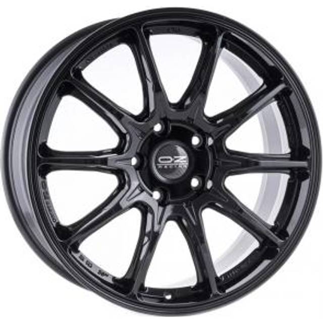 OZ Racing HyperXT HLT Alloy Wheels In Gloss Black Set Of 4 - 20x9.5 Inch ET40 5x120 PCD, Black