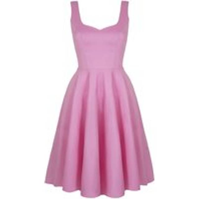 Hell Bunny Heidi Dress Pink Medium-length dress pink - L