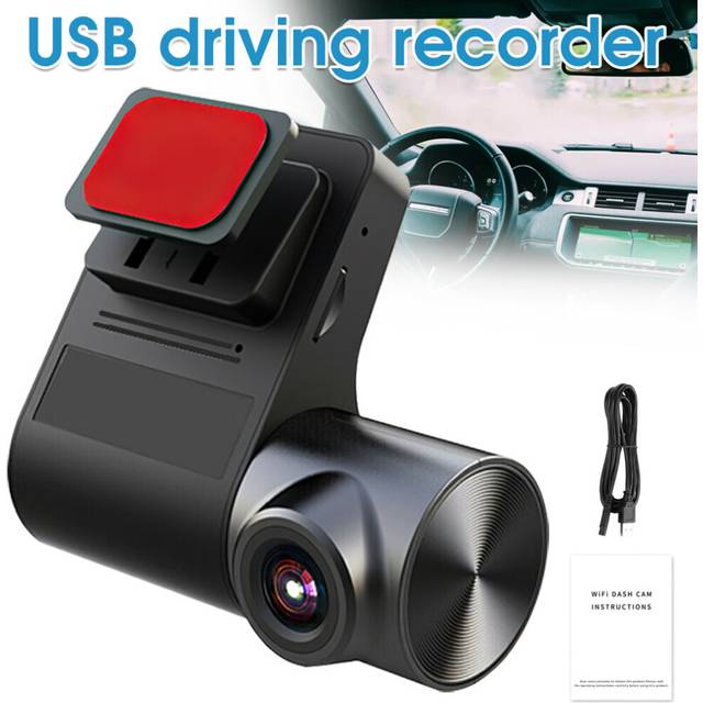 1080P HD Wifi Hidden Car DVR Dash Camera Video Cam Recorder G-Sensor