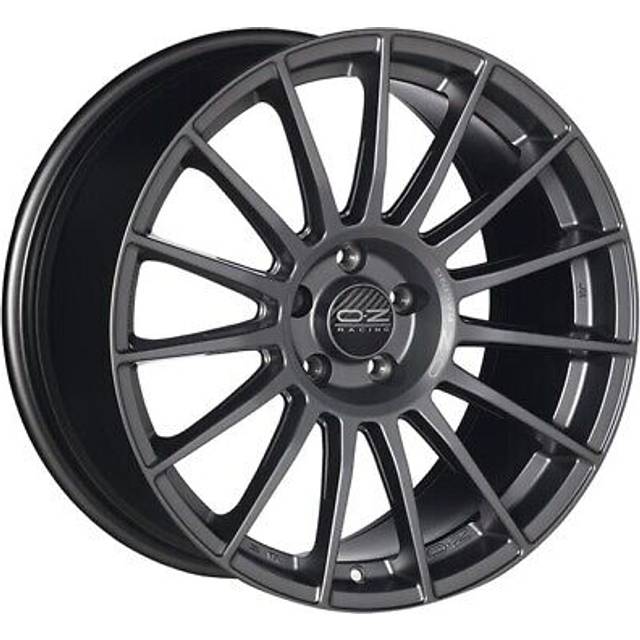 OZ Superturismo Dakar Matt Gun Metal Silver Lettering 9x21 5/120 ET35 B64.1 (9x21 5/120 ET35 B64.1)