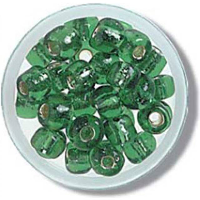 Trimits Glass E Beads Green