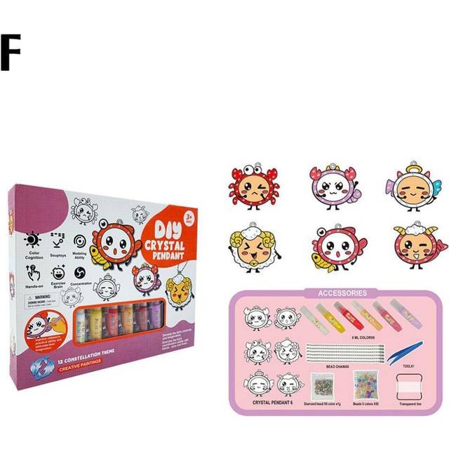 (F) (Early Christmas Sale) DIY Crystal Paint Arts and Crafts Set