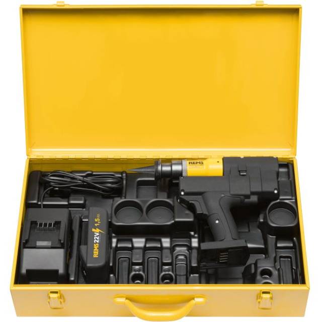 REMS Akku-Ex-Press P-CEF 22 V ACC Rörexpander med batteri och laddare