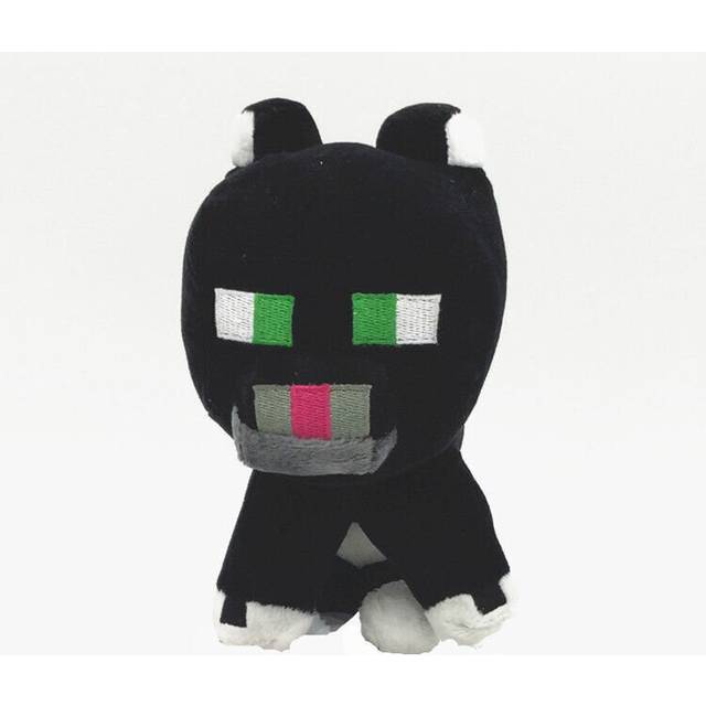 Minecraft Plush Toy kids Gift 23cm Panther Cat