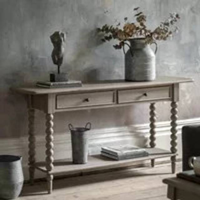 Artisan Oak Console Table - Natural