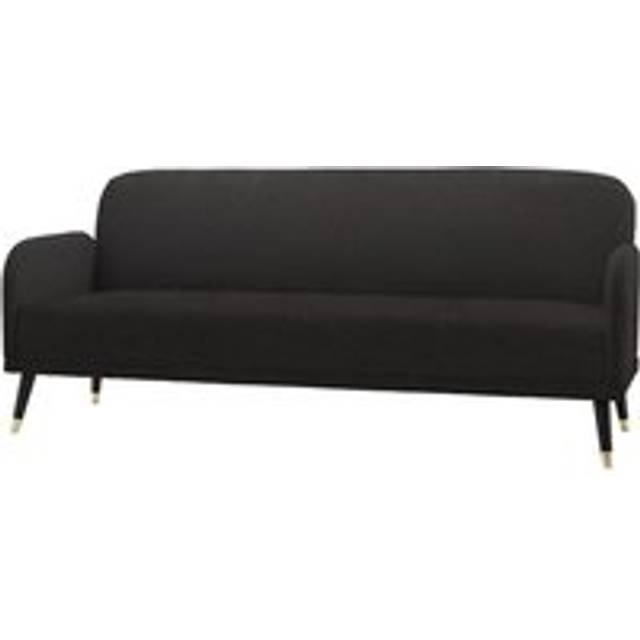 Denver Fabric Double Sofa Bed - Dark Grey
