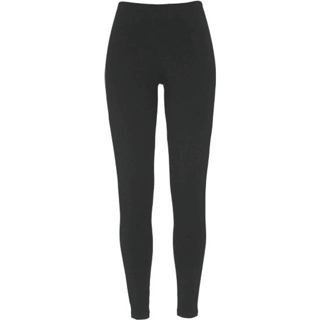 Damella - Leggings i bambuviskos - Svart
