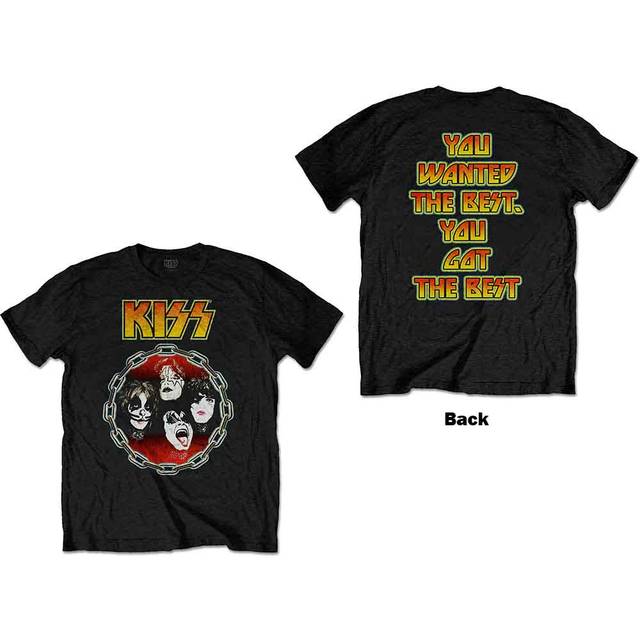 (M, Black) KISS You Wanted The BestT Shirt