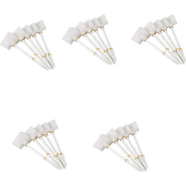 Planting Tools 250 Pcs Bonsai Plastic Plant Labels Garden Labels -Type Upturned Garden Tags Markers White