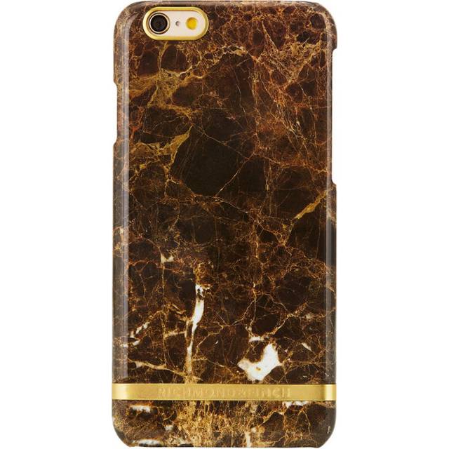 Richmond & Finch Mobilskal för iPhone 6/6S - Brown Marble Glossy