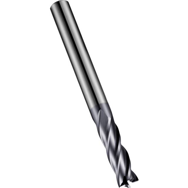 Dormer S944 Solid Carbide TiALN Flatted Shank Multi-Flute End Mill 4mm