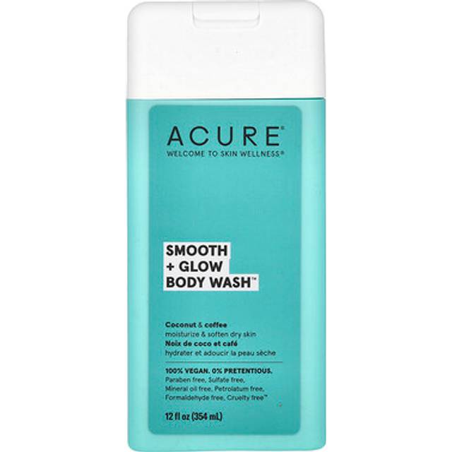 ACURE, Body Wash, Smooth + Glow, Coconut & Coffee, 12 fl oz (354 ml)