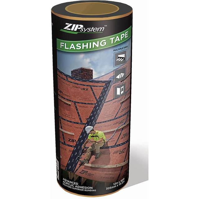 ZIP System Huber Flashing Tape  12 inches x 50 feet  Self-Adhesive Fla