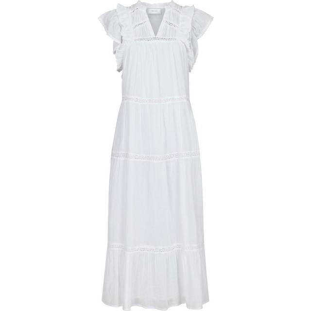 Neo Noir - Kjole - Ankita S Voile Dress - White
