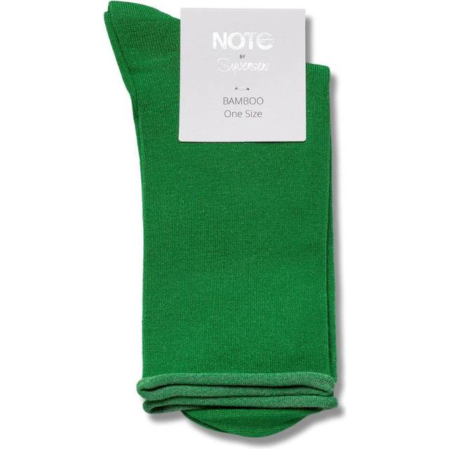Oroblu - Strømper - Note Woman Bamboo Roll Top - Green